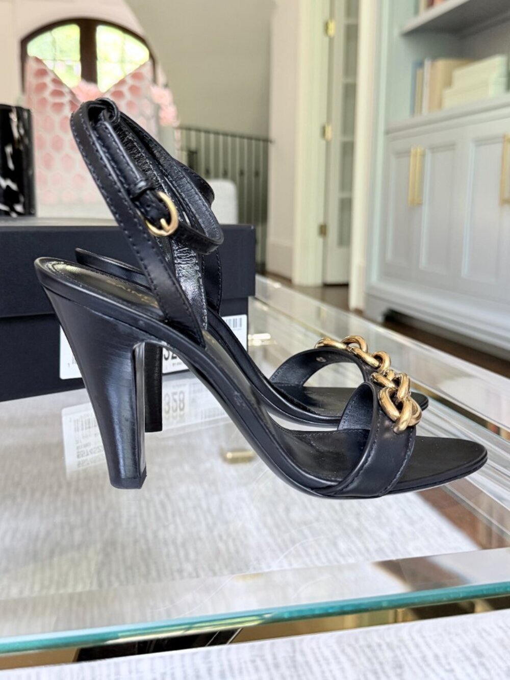 YSL Le Maillon 95 Sandal - Picture 10 of 10